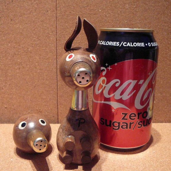 MCM Dog and Pig Salt & Pepper Set - Picture 2 of 2